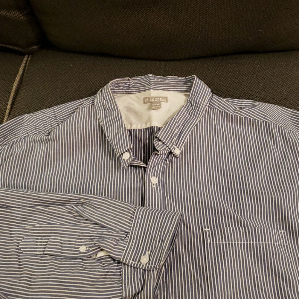 Long sleeve button-down shirt